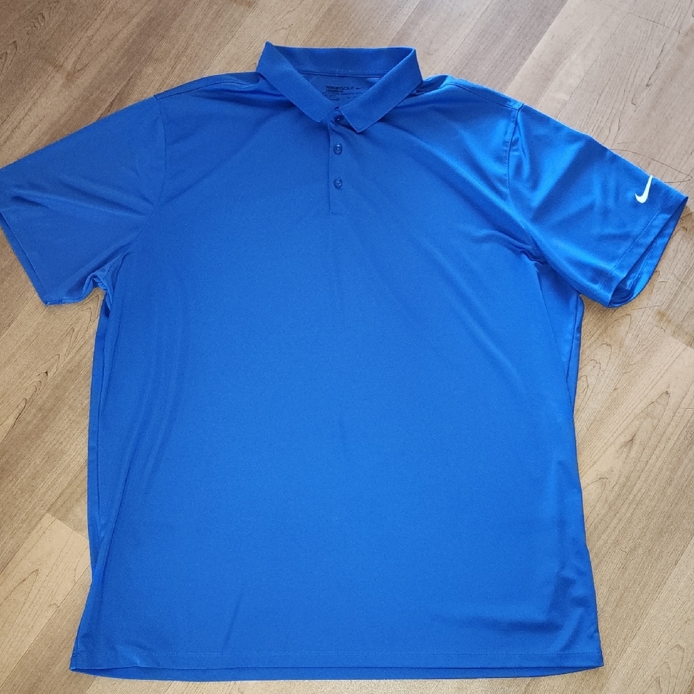 Nike Blue Performance Polo Shirt